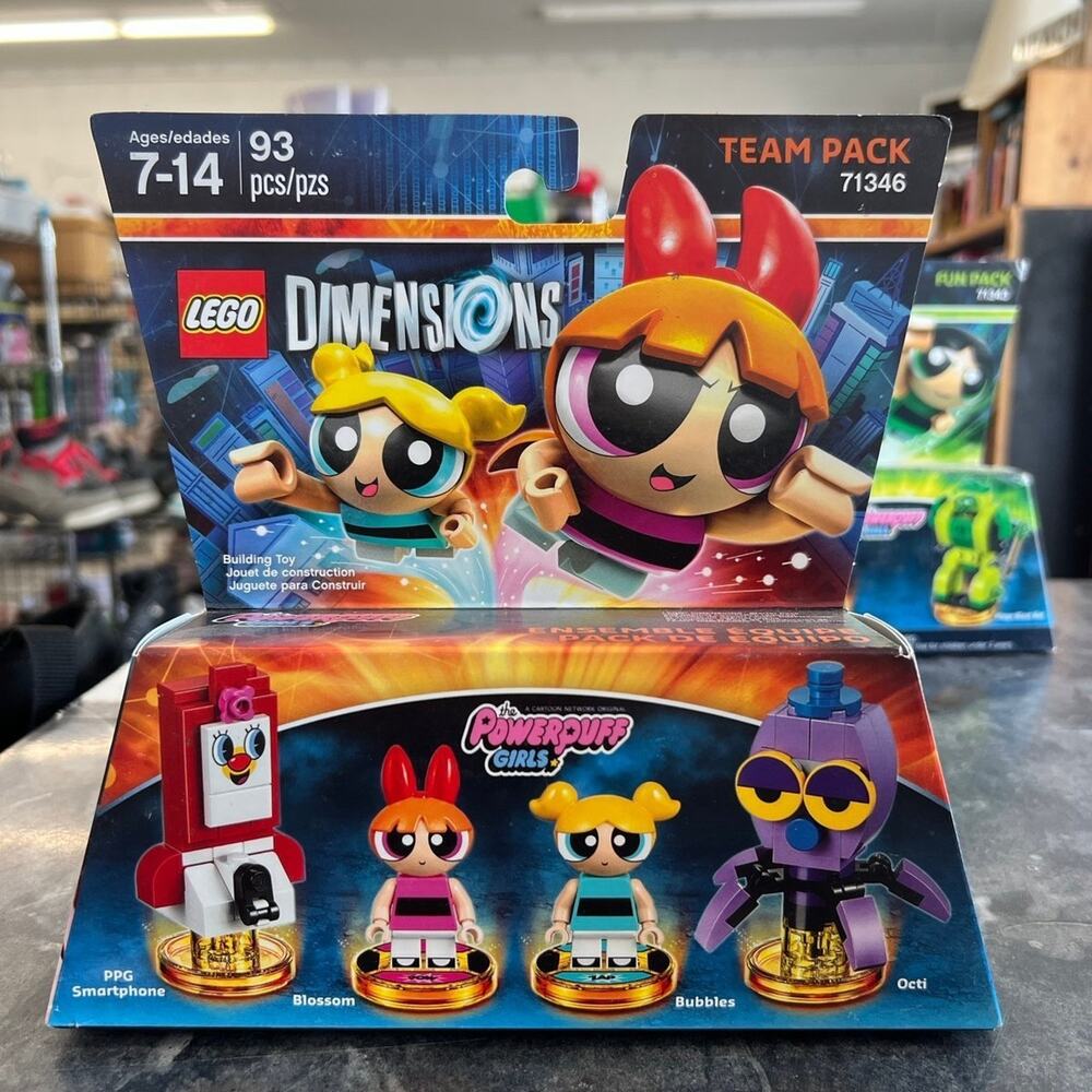 Team Pack Lego Dimensions Powerpuff girls sealed New